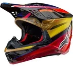 Alpinestars Supertech S-M10 Era 2024 Motocross Helm, mehrfarbig, Gr&ouml;&szlig;e M f&uuml;r