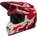 Bell Moto-9S Flex Ferrandis Mechant Motocross Helm, weiss-rot-silber, Gr&ouml;&szlig;e S f&uuml;r