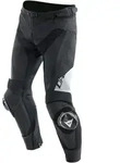 Dainese Delta 4 Motorrad Lederhose, schwarz-weiss, Gr&ouml;&szlig;e 48 f&uuml;r M&auml;nner