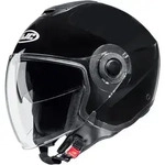 HJC i40N Solid Jethelm, schwarz, Gr&ouml;&szlig;e XS 54 55 f&uuml;r M&auml;nner