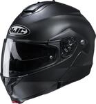 HJC C91N Solid Klapphelm, schwarz, Gr&ouml;&szlig;e XS 54 55 f&uuml;r M&auml;nner