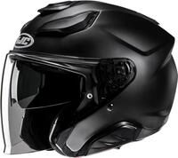 HJC F31 Solid Jethelm, schwarz, Gr&ouml;&szlig;e XS 54 55 f&uuml;r M&auml;nner