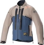 Alpinestars Techdura Motocross Jacke, blau-braun, Gr&ouml;&szlig;e S f&uuml;r M&auml;nner