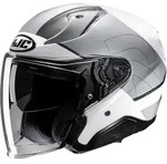HJC RPHA 31 Chelet Jethelm, grau-weiss, Gr&ouml;&szlig;e XS 54 55 f&uuml;r M&auml;nner