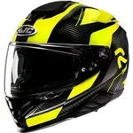 HJC RPHA 71 Carbon Hamil Helm, schwarz-gelb, Gr&ouml;&szlig;e XS 54 55 f&uuml;r M&auml;nner