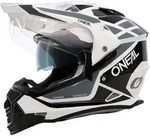 Oneal Sierra R Motocross Helm, schwarz-grau-weiss, Gr&ouml;&szlig;e S f&uuml;r M&auml;nner