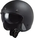 LS2 OF601 Bob II Solid Jethelm, schwarz, Gr&ouml;&szlig;e XS f&uuml;r M&auml;nner