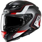 HJC F71 Arcan Helm, schwarz-weiss-rot, Gr&ouml;&szlig;e S f&uuml;r M&auml;nner