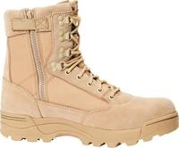 Brandit Zipper Tactical Stiefel, beige, Gr&ouml;&szlig;e 42 f&uuml;r M&auml;nner