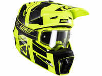 Leatt 3.5 V24 Motocross Helm mit Brille DL1429-053-S