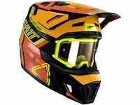 Leatt 7.5 V24 Motocross Helm mit Brille DL1428-637-M