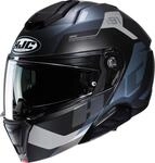 HJC i91 Carst Klapphelm, schwarz-grau-silber, Gr&ouml;&szlig;e XS 54 55 f&uuml;r M&auml;nner