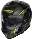 Nolan N880006750726, Nolan N80-8 Wanted N-Com Helm Schwarz Grau Gelb male