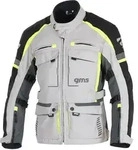 GMS Everest 3in1 Motorrad Textiljacke, grau-gelb, Gr&ouml;&szlig;e 4XL f&uuml;r M&auml;nner