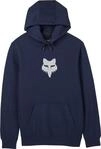 FOX Fox Head Hoodie, weiss-blau, Gr&ouml;&szlig;e S f&uuml;r M&auml;nner