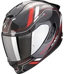 Scorpion Exo-1400 Evo 2 Carbon Air Mirage Helm, schwarz-weiss-rot, Gr&ouml;&szlig;e 2XL f&uuml;r