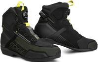 SHIMA Edge Vented Motorrad Schuhe, schwarz-gr&uuml;n, Gr&ouml;&szlig;e 41 f&uuml;r M&auml;nner
