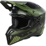 Oneal EX-SRS Hitch Motocross Helm, schwarz-gr&uuml;n, Gr&ouml;&szlig;e XS f&uuml;r M&auml;nner