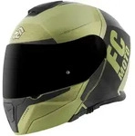 FC-Moto Novo Circuit Klapphelm, schwarz-gr&uuml;n, Gr&ouml;&szlig;e XS f&uuml;r M&auml;nner