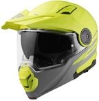 Bogotto FG-102 Duo Fiberglas Enduro Klapphelm, gelb, Gr&ouml;&szlig;e S f&uuml;r M&auml;nner
