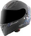 Bogotto H128 Fiori Helm, schwarz-blau, Gr&ouml;&szlig;e XS f&uuml;r Frauen