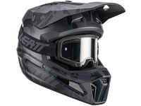 Leatt 3.5 Stealth Jugend Motocross Helm DL929-761-M