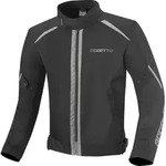 Bogotto Blaze-Air Motorrad Textiljacke, schwarz-grau, Gr&ouml;&szlig;e XS f&uuml;r M&auml;nner