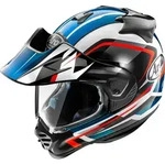 Arai Tour-X5 Discovery Motocross Helm, weiss-rot-blau, Gr&ouml;&szlig;e S f&uuml;r M&auml;nner