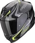 Scorpion Exo-520 Evo Air Terra Helm, schwarz-gelb-silber, Gr&ouml;&szlig;e 2XL f&uuml;r M&auml;nner