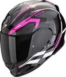 Scorpion 48-450-334-01, Scorpion Exo-491 Kripta Helm Schwarz Weiss Pink male