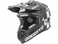 Bogotto V328 Xadrez Carbon Motocross Helm BGT-05-MH-072-12-XS