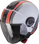 Scorpion 183-460-318-05, Scorpion Exo-City II Vel Jethelm Schwarz Grau Rot male