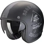 Scorpion Belfast Evo Spade Jethelm, schwarz-silber, Gr&ouml;&szlig;e S f&uuml;r M&auml;nner