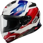 Shoei NXR 2 Capriccio Helm, weiss-rot-blau, Gr&ouml;&szlig;e XS f&uuml;r M&auml;nner