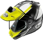Arai Tour-X5 Cosmic Motocross Helm, schwarz-weiss-gelb, Gr&ouml;&szlig;e M f&uuml;r M&auml;nner