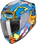 Scorpion Exo-JNR Air Fun Kinder Helm, blau-orange, Gr&ouml;&szlig;e L