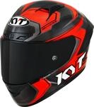 KYT NZ Race Carbon Competition Helm, rot, Gr&ouml;&szlig;e M f&uuml;r M&auml;nner