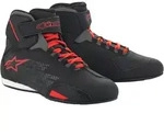 Alpinestars Sektor 2024 Motorrad Schuhe, schwarz-rot, Gr&ouml;&szlig;e 42 f&uuml;r M&auml;nner