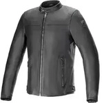 Alpinestars Blacktrack Motorrad Lederjacke, schwarz, Gr&ouml;&szlig;e S f&uuml;r M&auml;nner