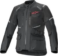 Alpinestars Andes Air Drystar wasserdichte Motorrad Textiljacke, schwarz, Gr&ouml;&szlig;e L
