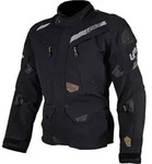 Leatt ADV DriTour 7.5 wasserdichte Motorrad-Textiljacke, schwarz-grau, Gr&ouml;&szlig;e S f&uuml;r