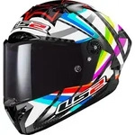 LS2 FF805 Thunder GP Flash Carbon Helm, mehrfarbig, Gr&ouml;&szlig;e XL f&uuml;r M&auml;nner
