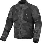 Macna Higera Camo wasserdichte Motorrad Textiljacke, schwarz-mehrfarbig, Gr&ouml;&szlig;e L