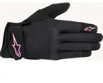 Alpinestars Stated Damen Motorrad Handschuhe, schwarz-pink, Gr&ouml;&szlig;e M
