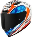 Suomy Track-1 Troy Bayliss Replica 2002 E06 Helm, mehrfarbig, Gr&ouml;&szlig;e XS f&uuml;r M&auml;nner