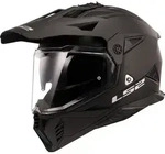 LS2 MX702 Pioneer II Solid Motocross Helm, schwarz, Gr&ouml;&szlig;e L f&uuml;r M&auml;nner