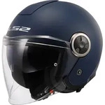 LS2 OF620 Classy Solid Jethelm, blau, Gr&ouml;&szlig;e XS f&uuml;r M&auml;nner