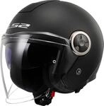 LS2 OF620 Classy Solid Jethelm, schwarz, Gr&ouml;&szlig;e XS f&uuml;r M&auml;nner