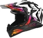 LS2 MX708 Fast II Wash Motocross Helm, schwarz-weiss-rot, Gr&ouml;&szlig;e S