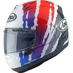 Arai RX-7V Evo Blade Helm, weiss-rot-blau, Gr&ouml;&szlig;e S f&uuml;r M&auml;nner